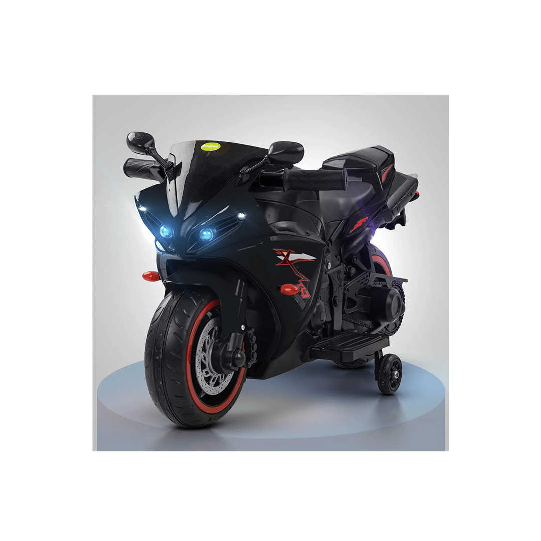 Baybee Ride-ons Baybee R7 Rechargeable Battery Operated Bike for Kids, Ride on Toy Baby Bike with Music & LED Light