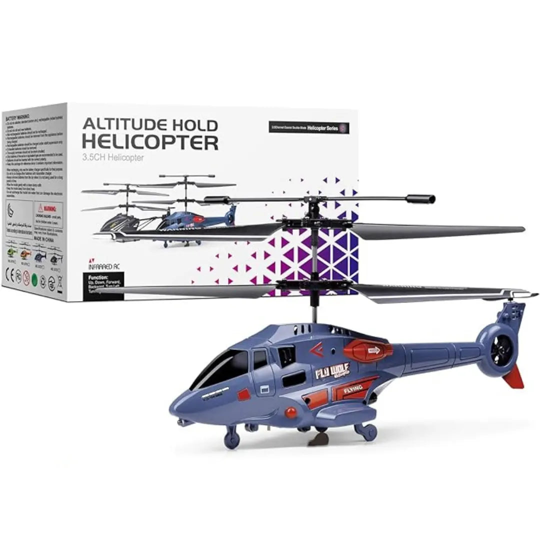 Remote control helicopter with LED lights