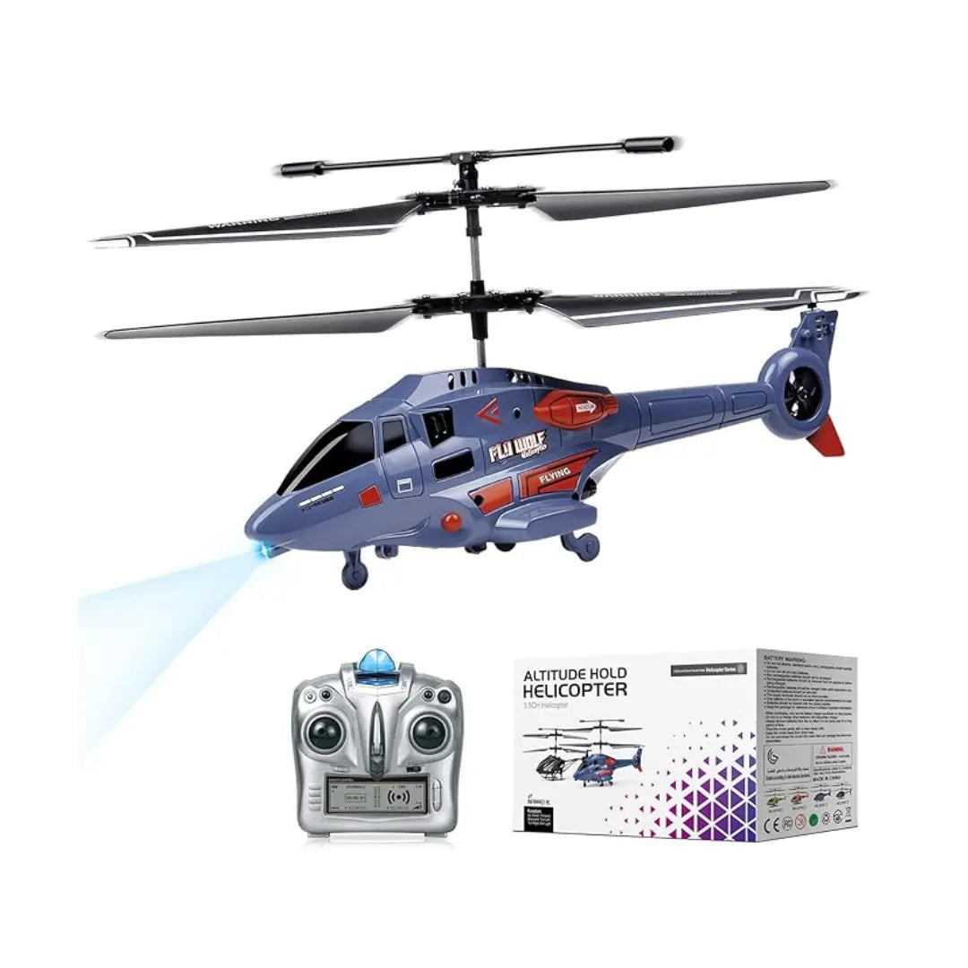Remote control helicopter with LED lights