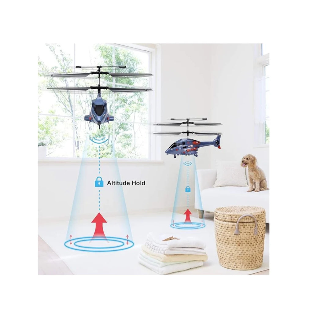 Remote control helicopter with LED lights