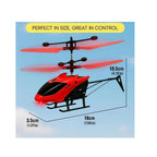 Remote control helicopter toy for kids with easy flying controls