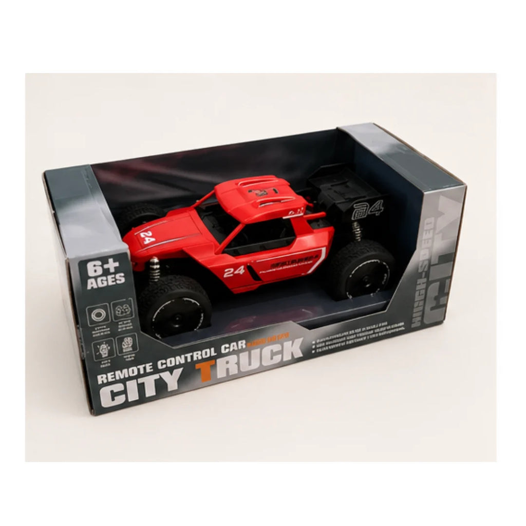 Remote control stunt truck with drift
