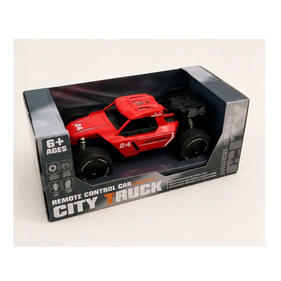 Remote control stunt truck with drift