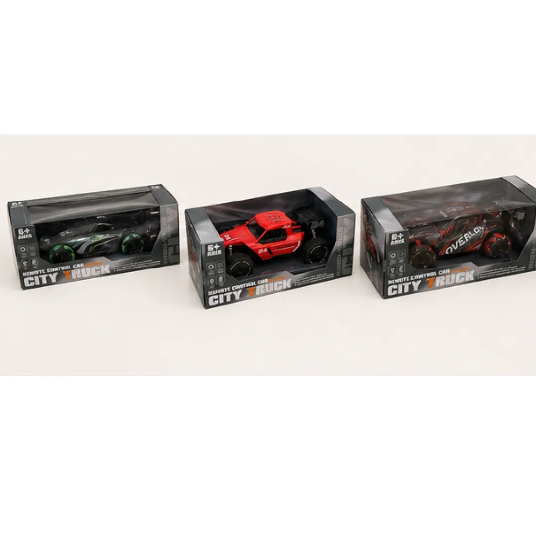 Remote control stunt truck with drift