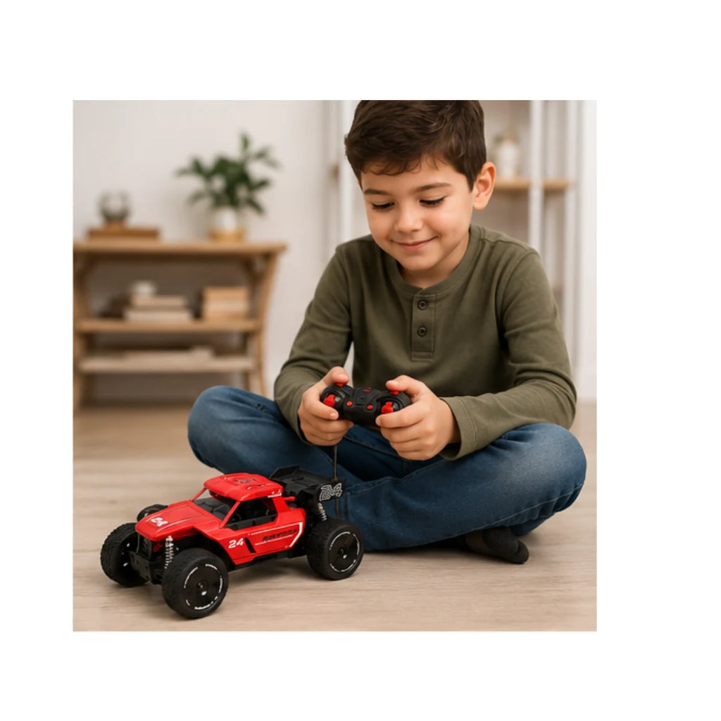 Remote control stunt truck with drift