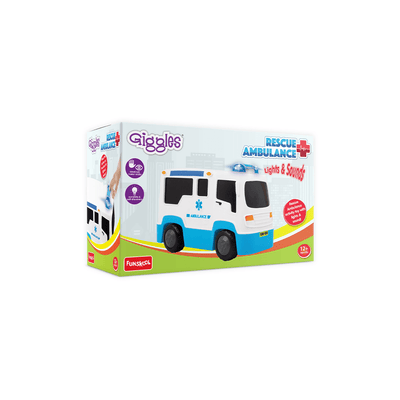 Funskool Toys Funskool Giggles Rescue Ambulance (12 Months+)