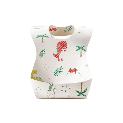 LuvLap Other Gears LuvLap Disposable Baby Bibs, 30 Pack Soft Travel Bibs for Feeding Infant Babies, Use and Throw Bibs, Toddler Drool Burp Apron, 3 Layer Absorbent Yet Waterproof For Kids