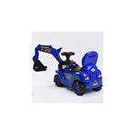 Kids excavator ride-on construction toy