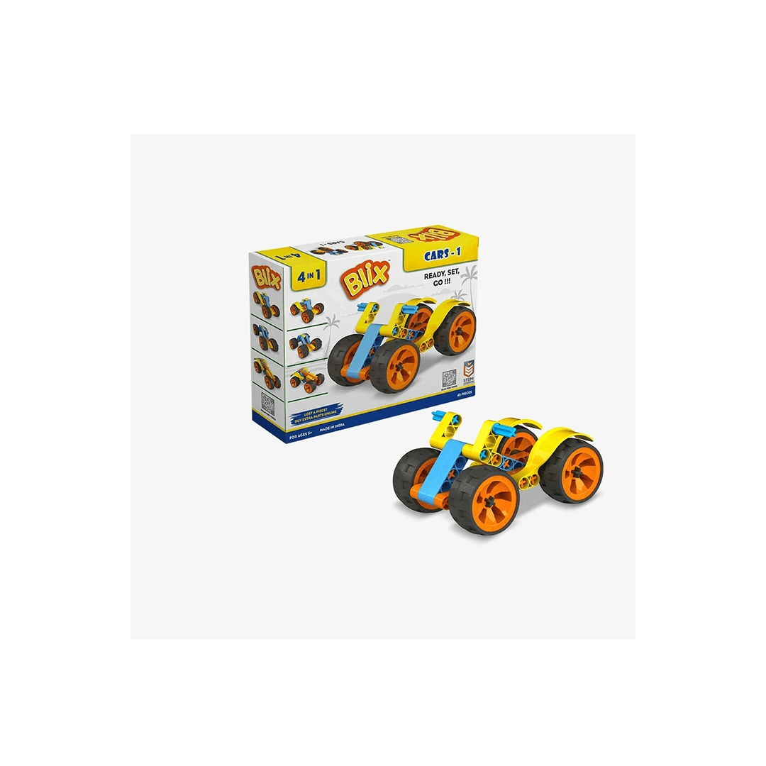 Blix Toys Blix Cars 1 - Robotics for Kids (5 Years+)