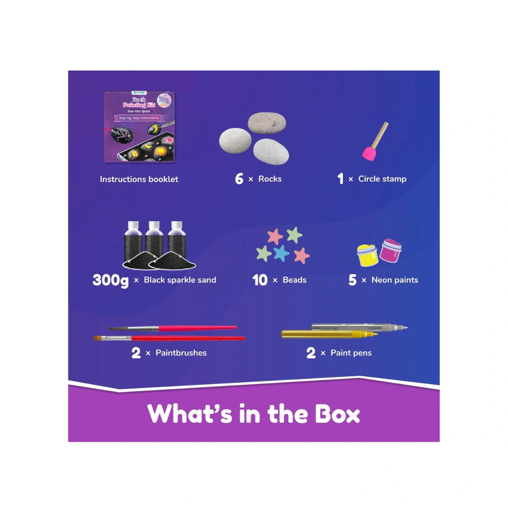 
 Bloomingo Rock Painting Kit for Kids