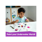 Rock and  shell,Magical Underwater Kingdom Painting Craft Gift for Boys & Girls