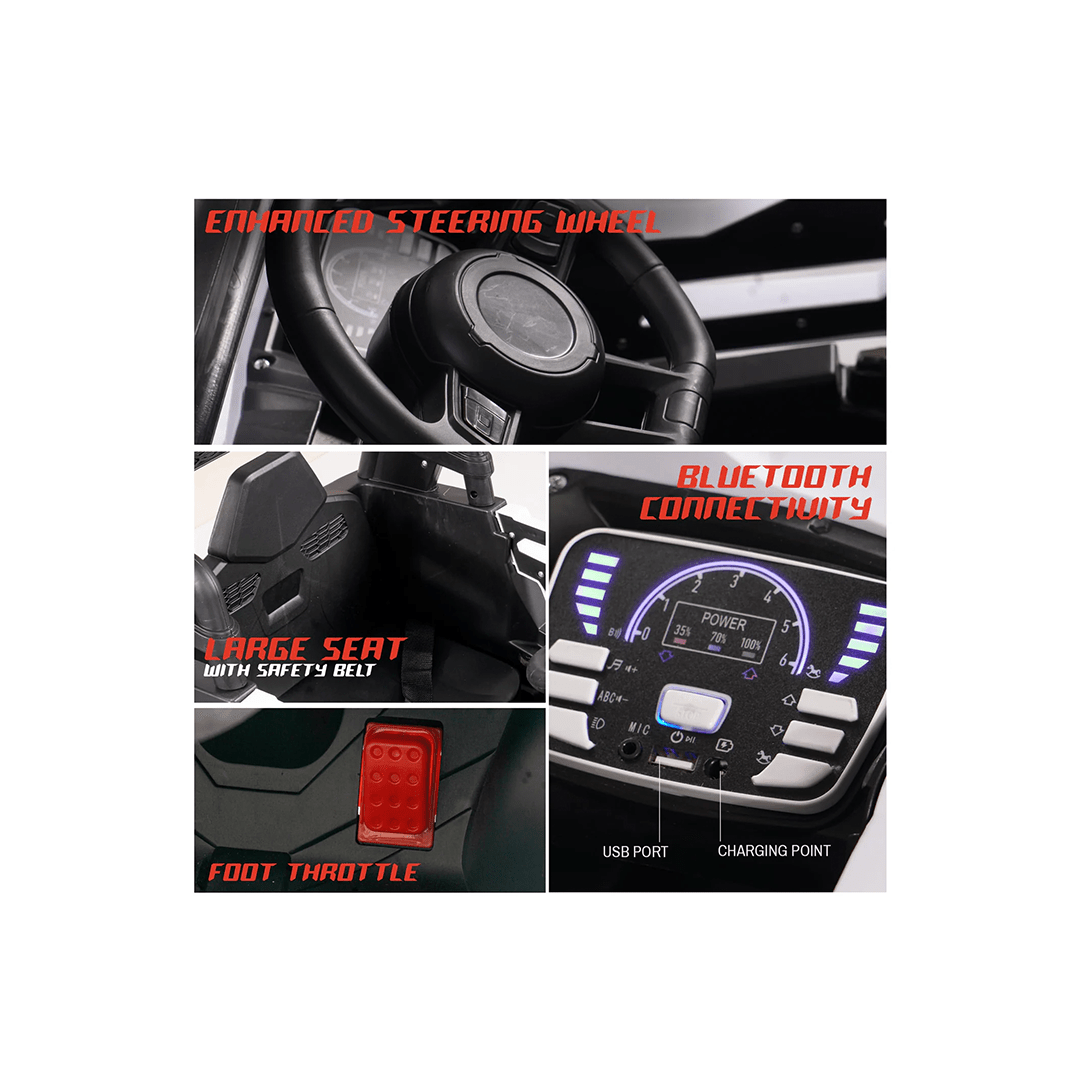 Baybee Ride-ons Baybee Roger Kids Painted Battery Operated Jeep for Kids