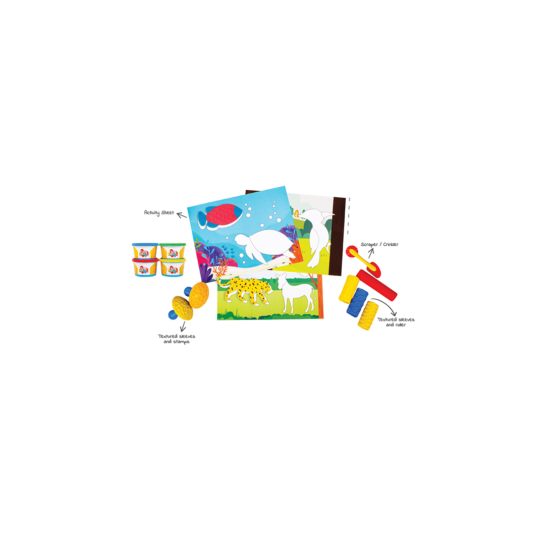 Funskool Craft Kit Funskool Fundough Roll & Stamp (3 Years+)