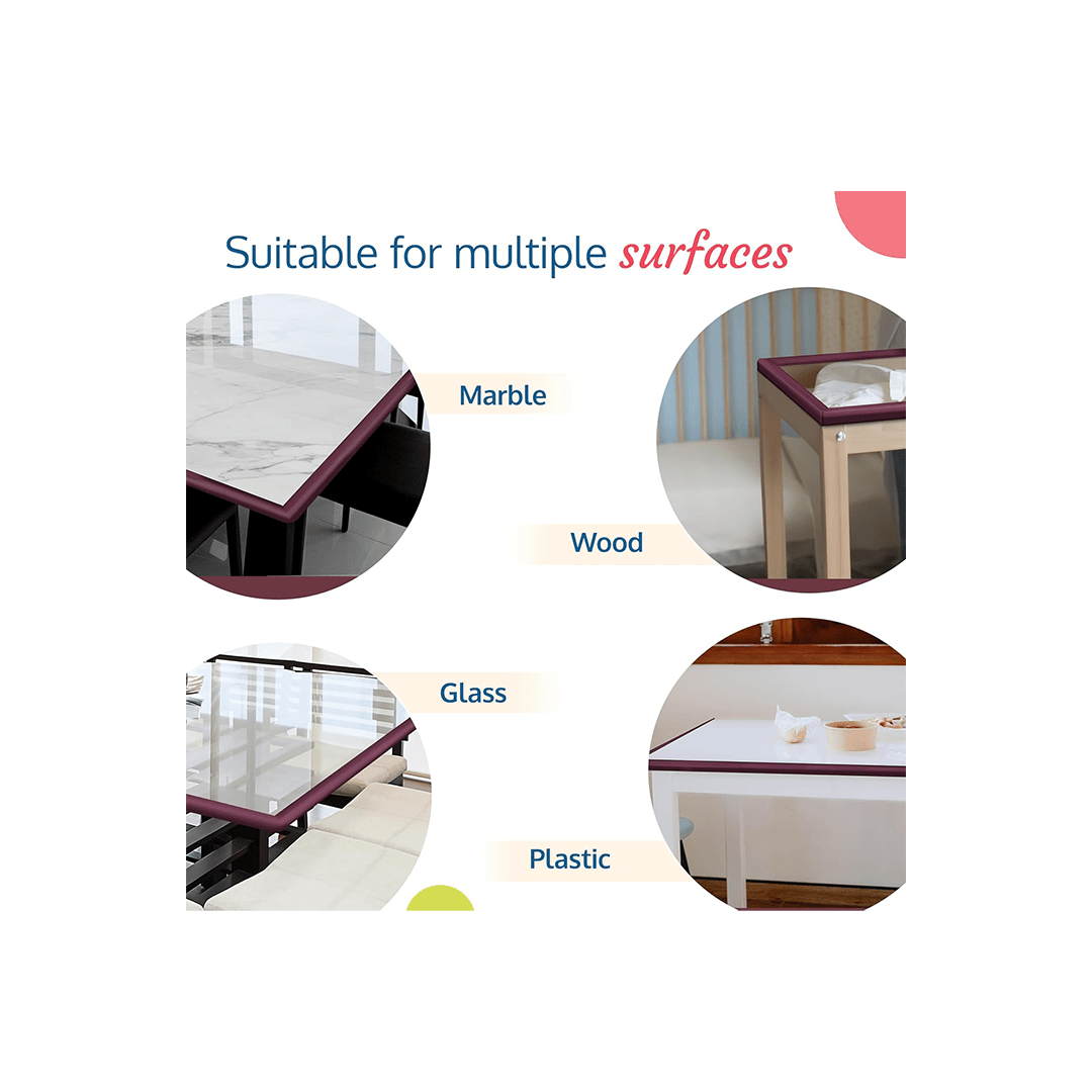LuvLap Other Gears LuvLap Rubber Furniture Edge Guard Strips for Baby Safety with 5M Adhesive, 10 piece, Non Toxic