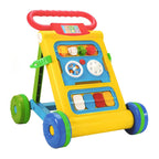 Star Baby Activity Walker Learning Push Walker for Babies 6 to 18 Months, Foldable Musical Walker with Recreational Toy (6 Months -2 Years) Color as Per Availability