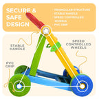 Star Baby Activity Walker Learning Push Walker for Babies 6 to 18 Months, Foldable Musical Walker with Recreational Toy (6 Months -2 Years) Color as Per Availability