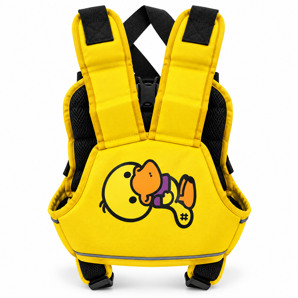 Adjustable Kids Safety Belt for Two-Wheeler Rides Safety Belt, 2-5 Years (Color as Per Availability)