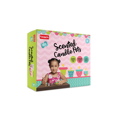Funskool Art And Craft Kit Funskools Scented Candle Pots - Multicolor (5 years+)