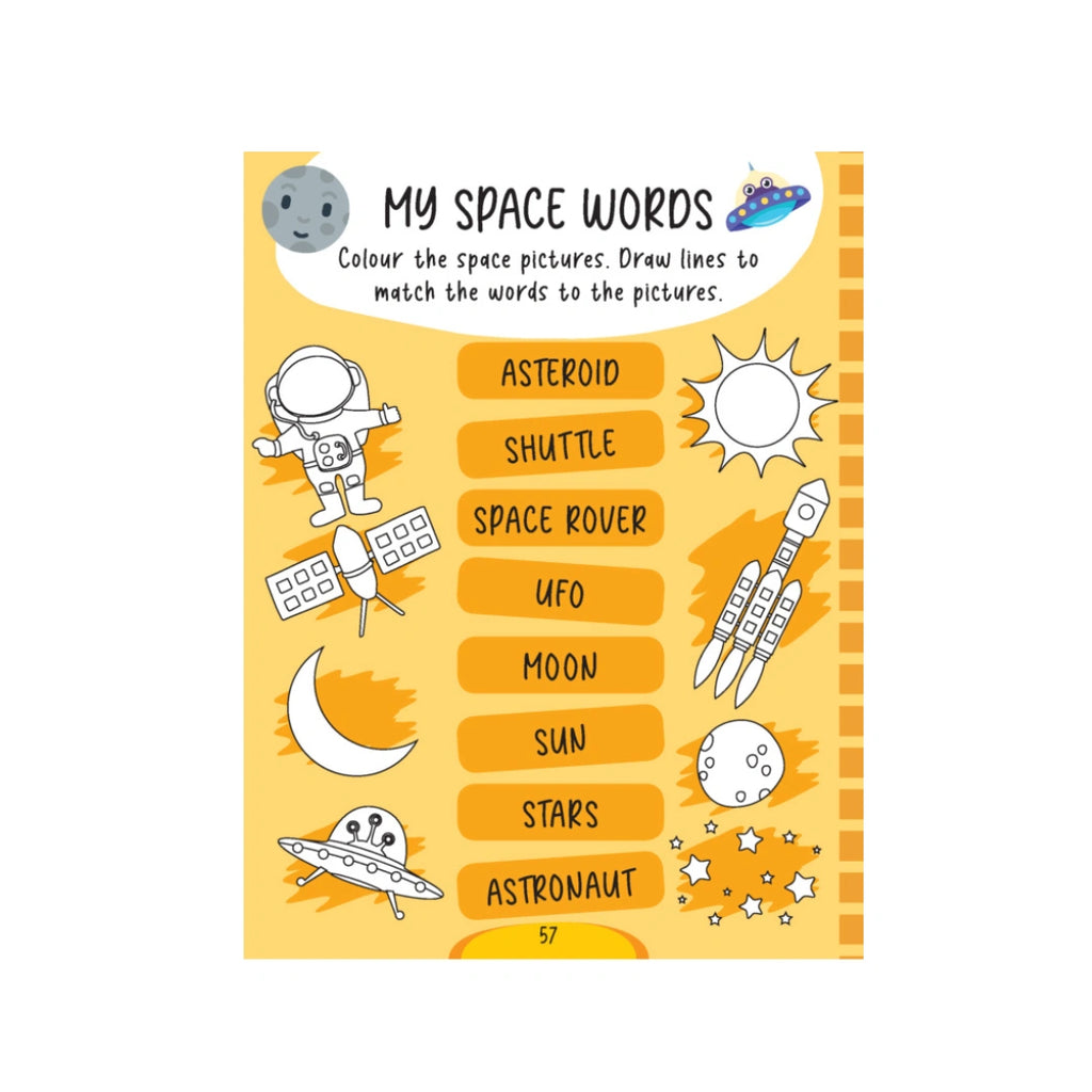 Kids science activity workbook