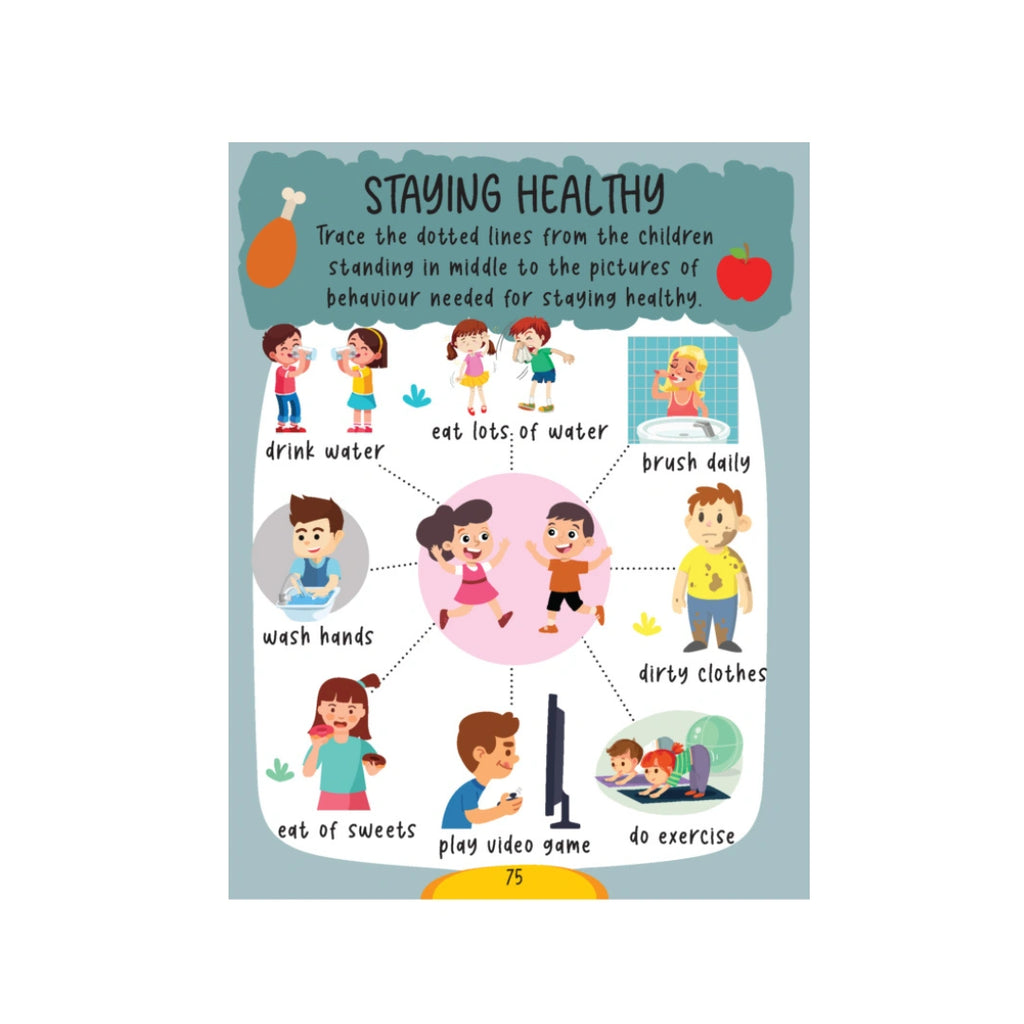 Kids science activity workbook