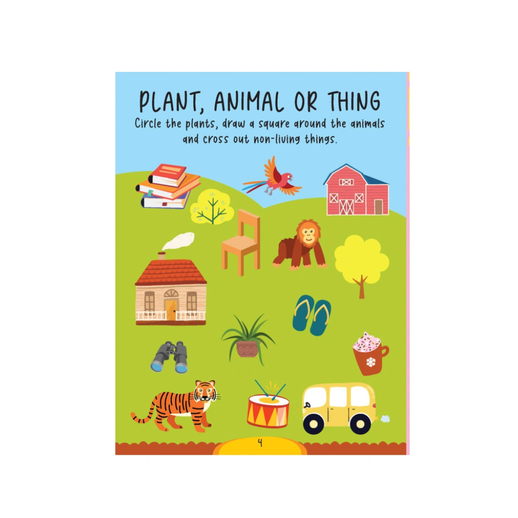 Science experiments activity book