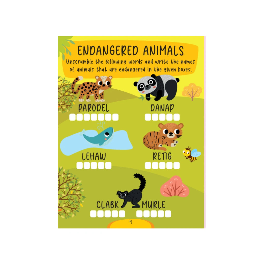 Advanced science workbook for kids
