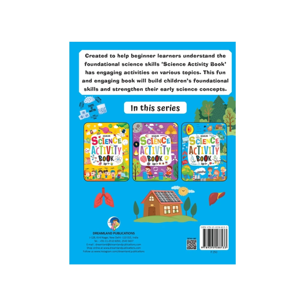 Advanced science workbook for kids