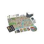 Exciting detective chase and mystery strategy board game