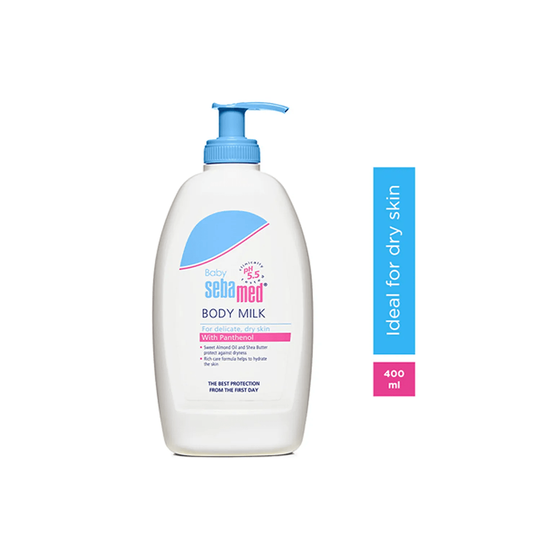 Sebamed Baby Care 100ml Sebamed Baby Body Milk For Kids |pH 5.5|Ideal for dry skin|Daily moisturisation
