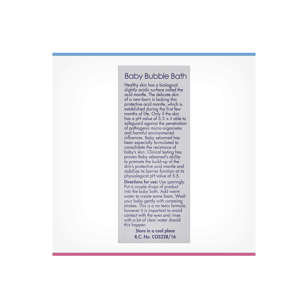 Sebamed Baby Care Sebamed Baby Bubble Bath 200 ml |With Chamomile For Kids