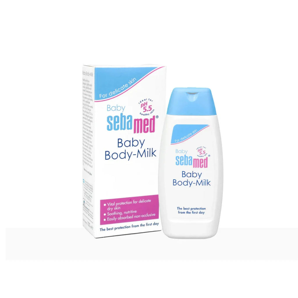 Moisturizing body milk for baby skin