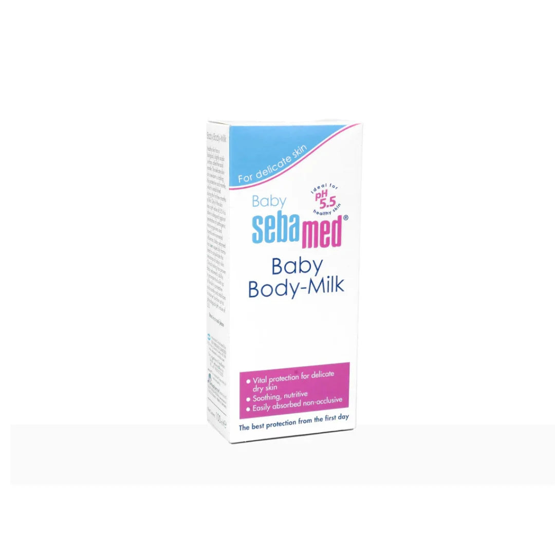 Moisturizing body milk for baby skin