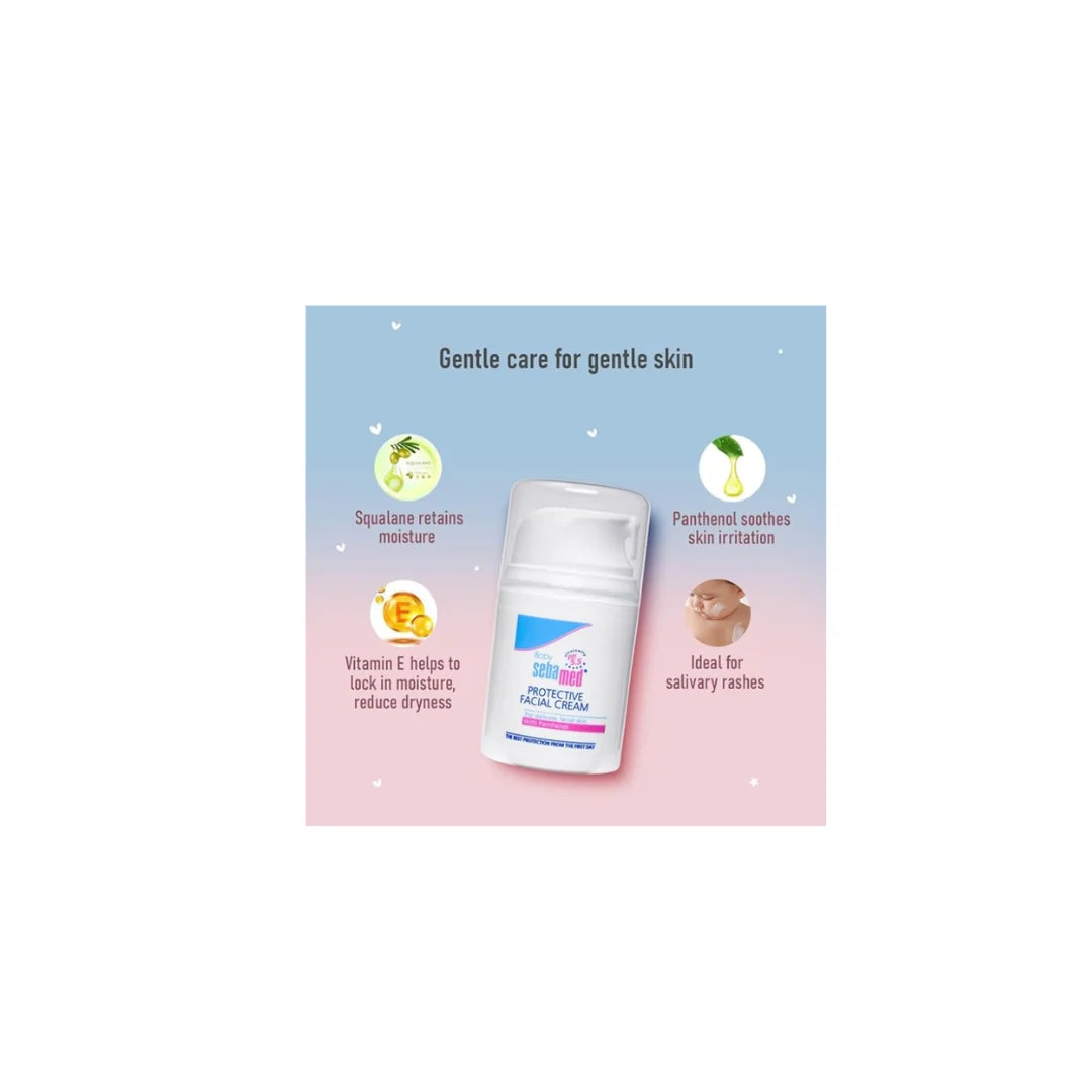 Baby facial cream for sensitive skin