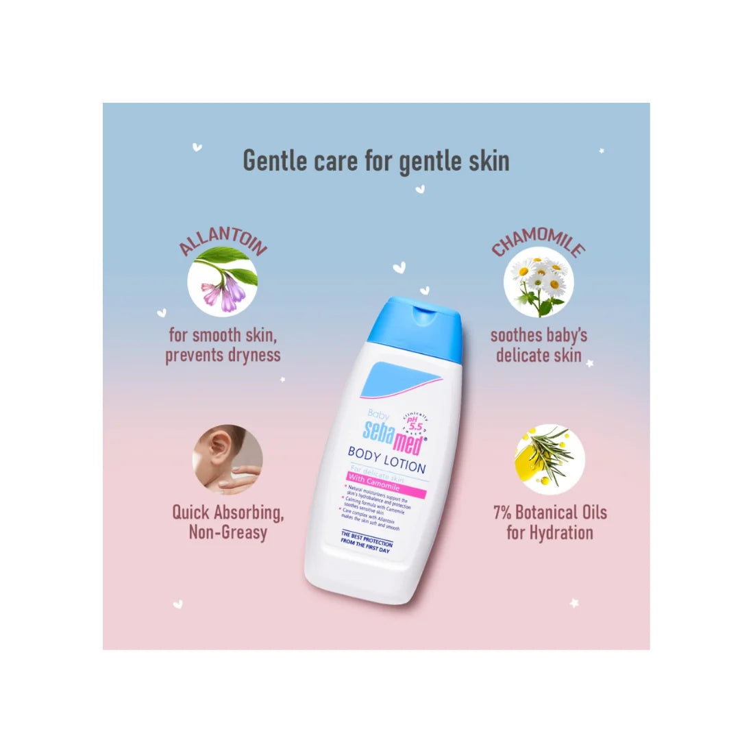 Gentle baby wash for sensitive skin