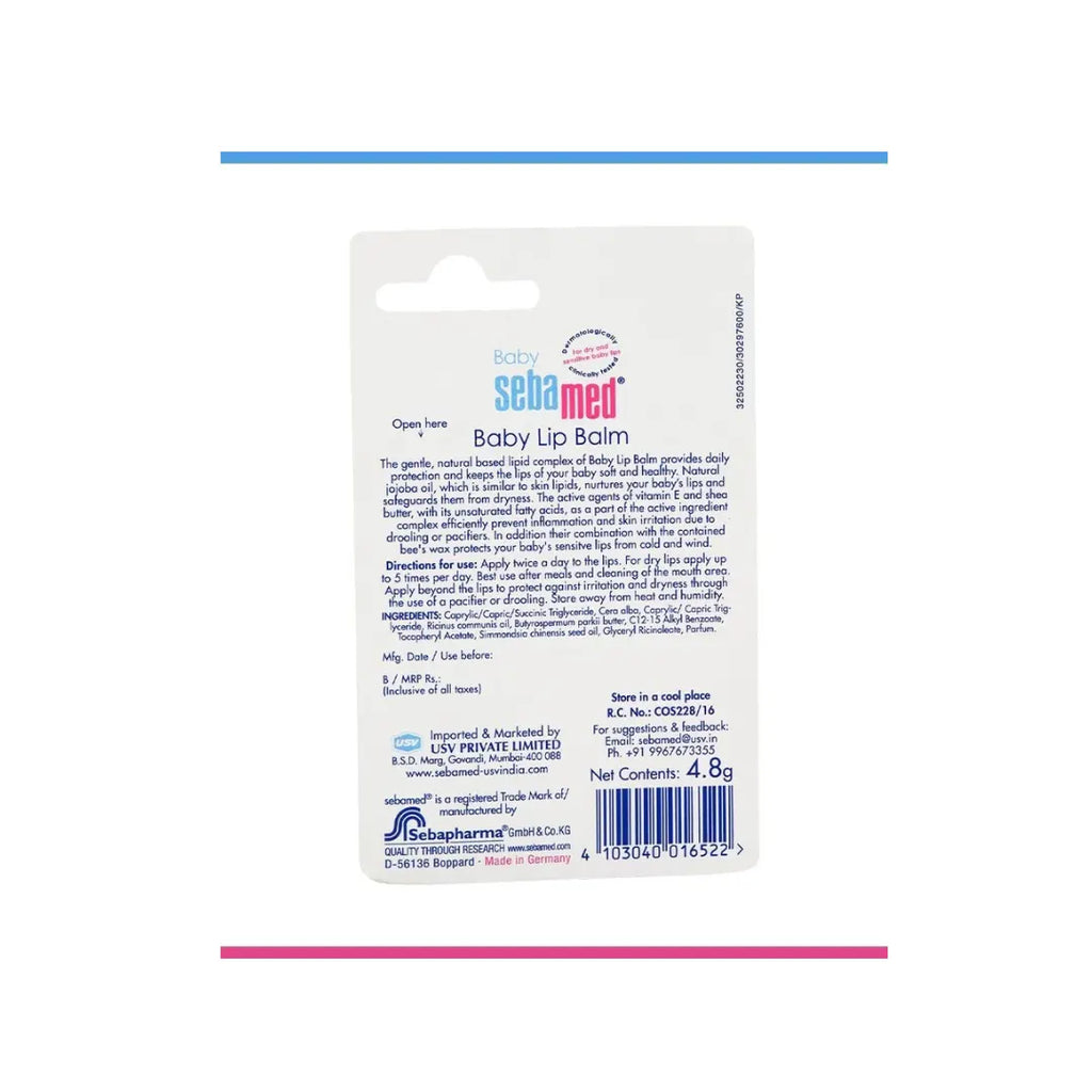 Moisturizing lip balm for delicate lips
