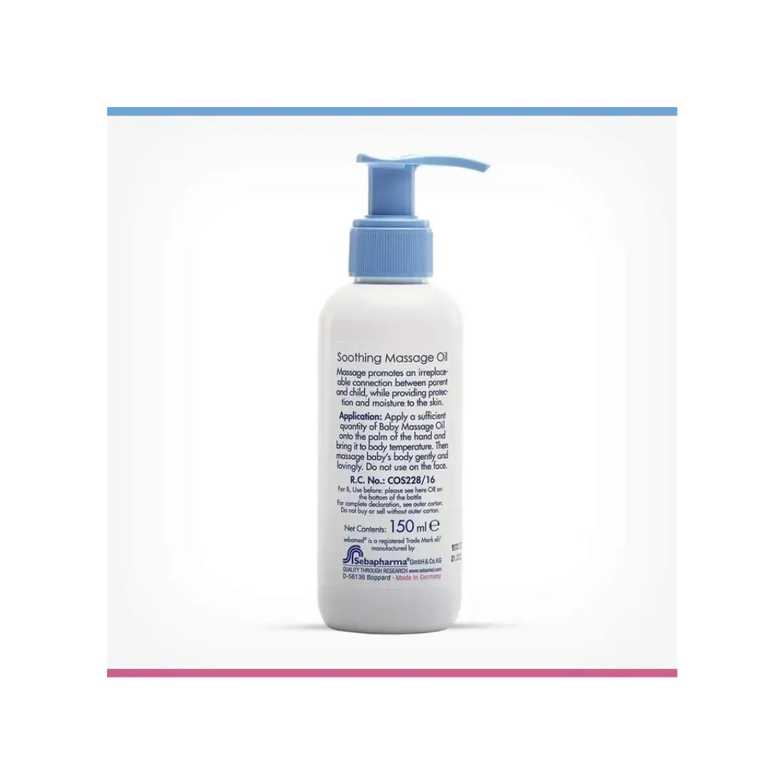 Baby massage oil for soft skin