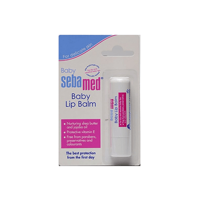 Sebamed Baby Care Sebamed Baby Lip Balm For Kids |Soft Baby Lips| With Shea butter, Jojoba Oil & Beeswax|4.8 gm