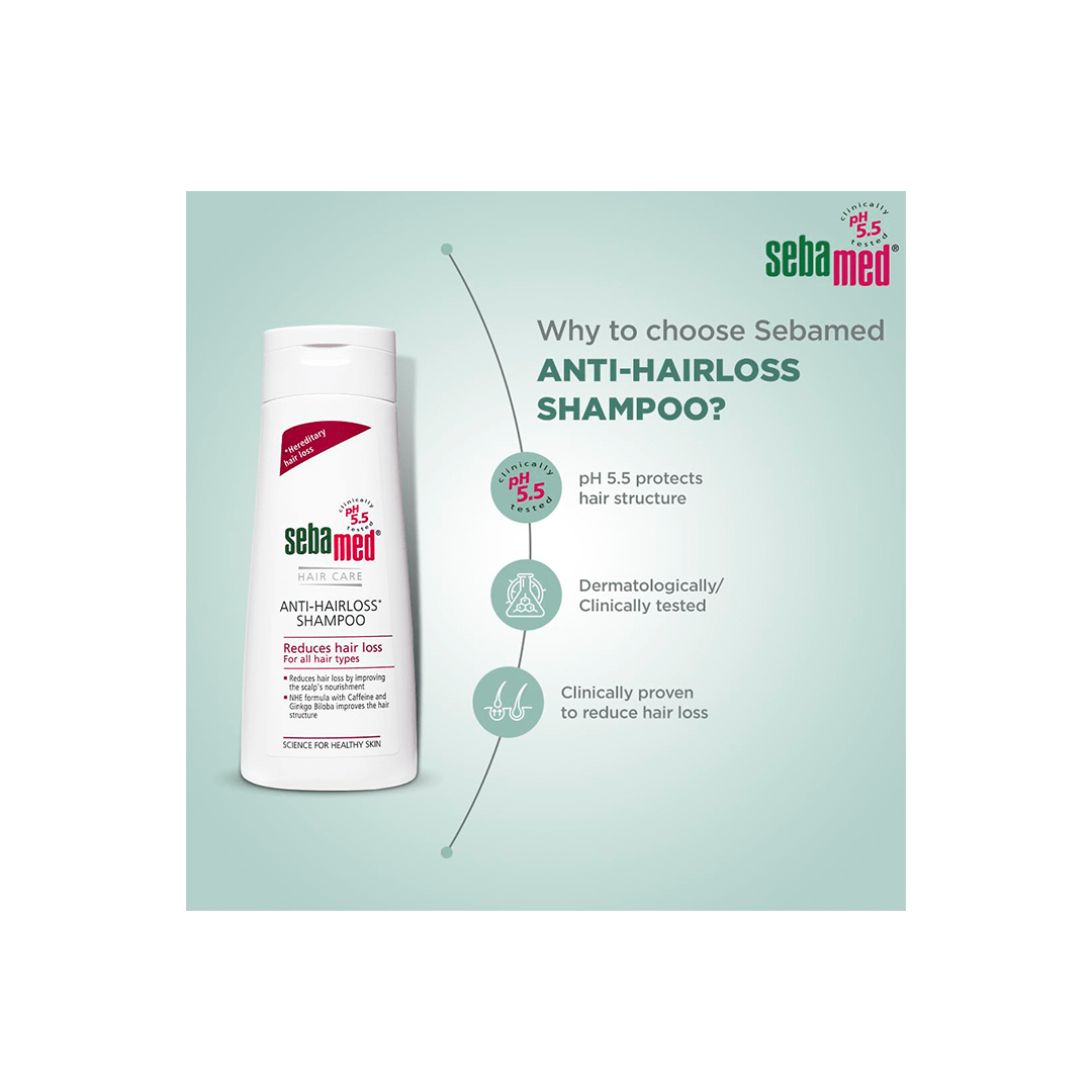 Sebamed Personal Care Sebamed Anti- Hairloss Shampoo pH 5.5 Clinically proven to Reduce Hairloss 200ml