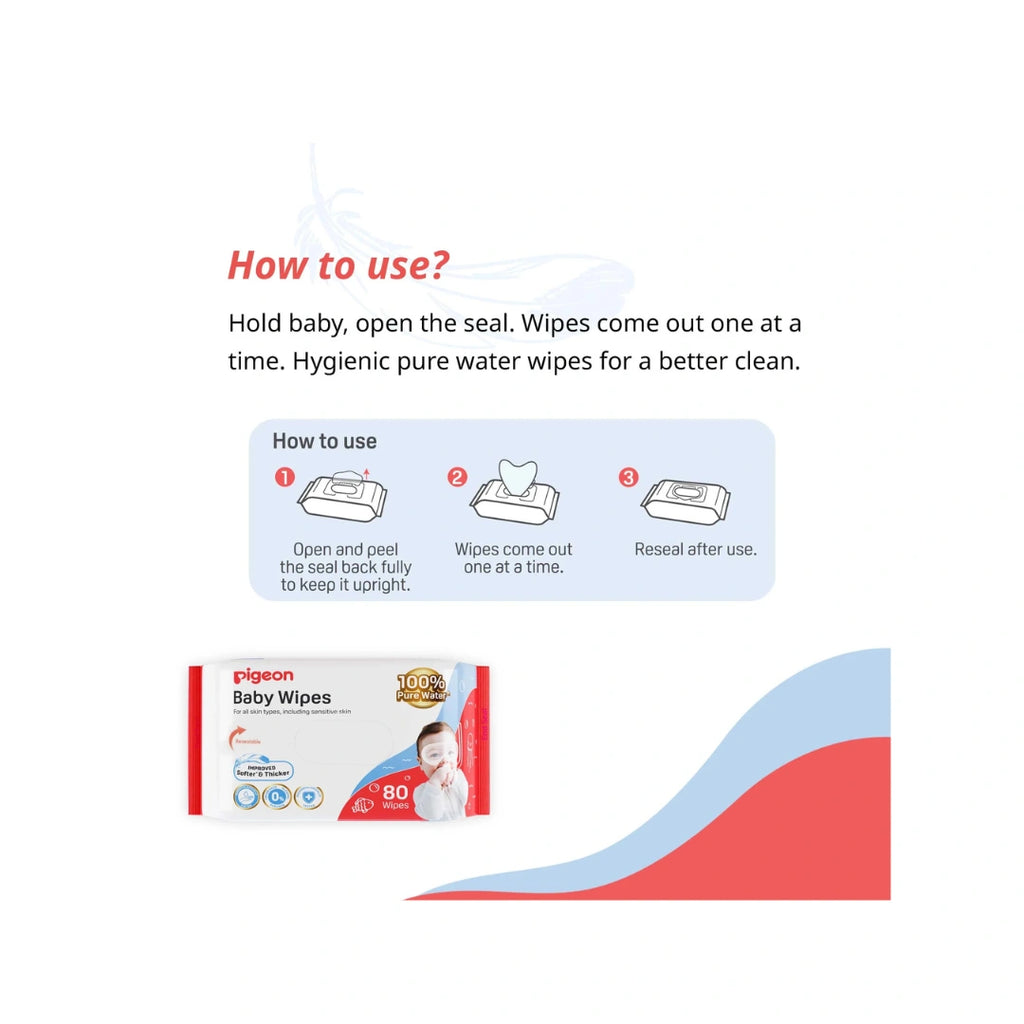 Pure Water Baby Wipes