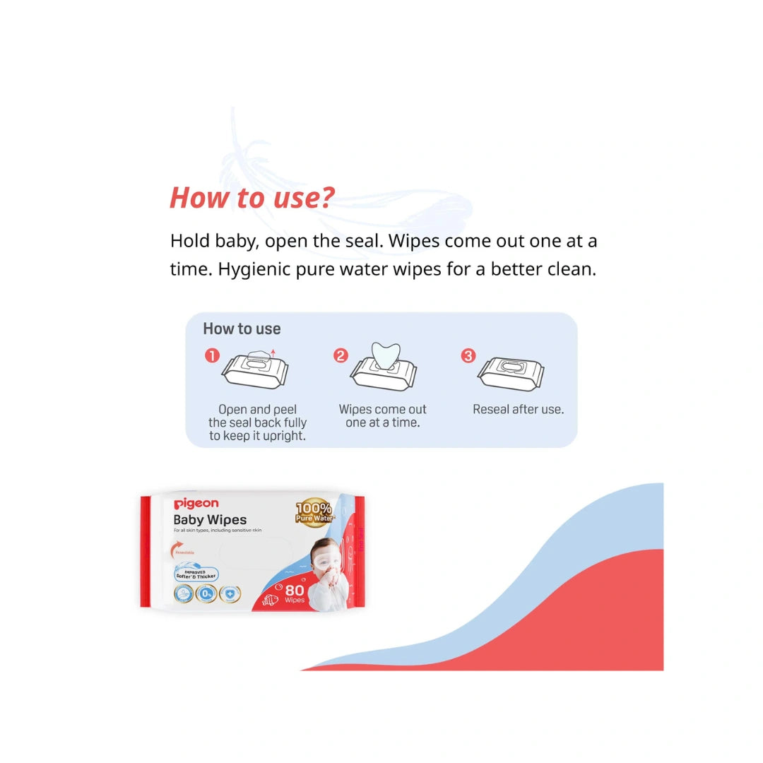Pure Water Baby Wipes
