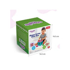 Shape Sorter Gear Box,Match & Learn Pink Colour with 4 Gears & 9 Multicolour Shapes,Fun Activity & Development,Educational Toy for Kids (6 Months+)