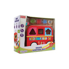Shape Sorting Bus,Educational Push Along Toys for Kids,Encourages Learning & Development,Fun Activity for Babies (6 Months+)
