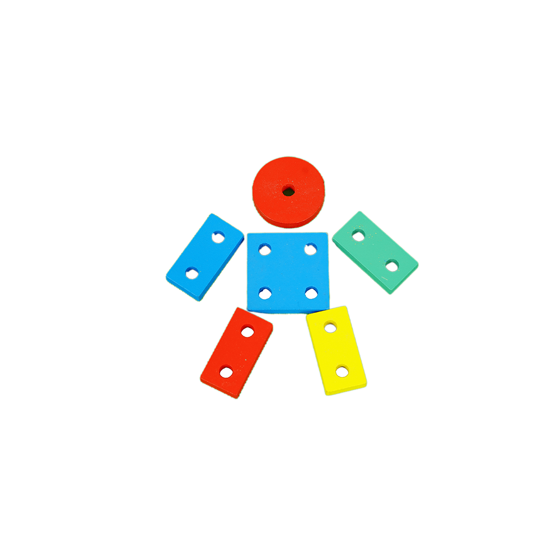 Extrokids Toys Baan Toys Wooden Shape Sorter Train (2 Years+)