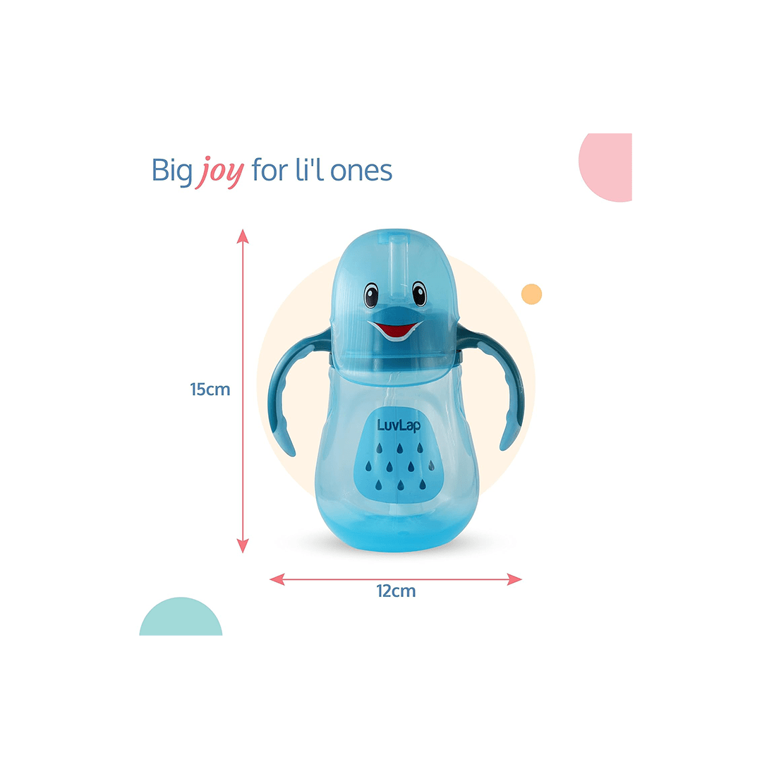 LuvLap Feeding Products LuvLap Sipper Cup for Infant/Toddler 280ml For Kids (12 Months+)