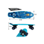 Baybee Ride-ons Baybee Plastic Skateboard with Colorful PU Wheels Complete Cruiser for Kids (5 Years+)