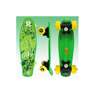 Baybee Ride-ons Baybee Plastic Skateboard with Colorful PU Wheels Complete Cruiser for Kids (5 Years+)
