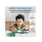 Skillmatics My Quiet Book ,Interactive Sensory Activity Cloth Book with 11 Learning Activities for Toddlers ( 1+)
