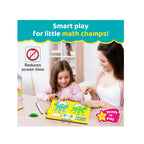 Smartivity Math Genius,Educational Toy for Kids,40+ Challenges, Foldable Finger Counting Hands,Learn Counting, Numbers, Addition & Subtraction (3 Years +)