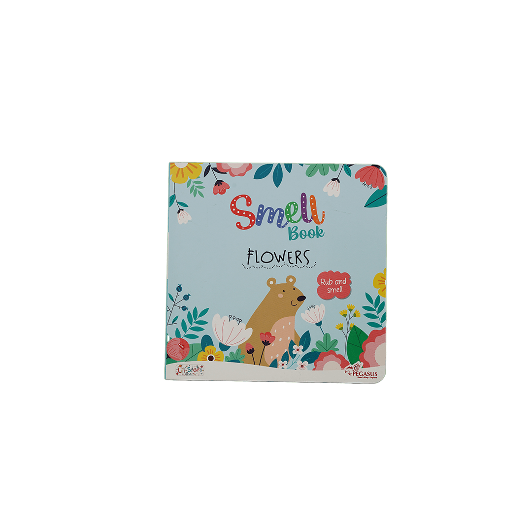 Pegasus Books Pegasus Rub and Smell Board Book – Flowers (1 Year+)