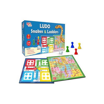 Little Berry Toys Little Berry Ludo and Snakes & Ladders Board Game Set for Kids
